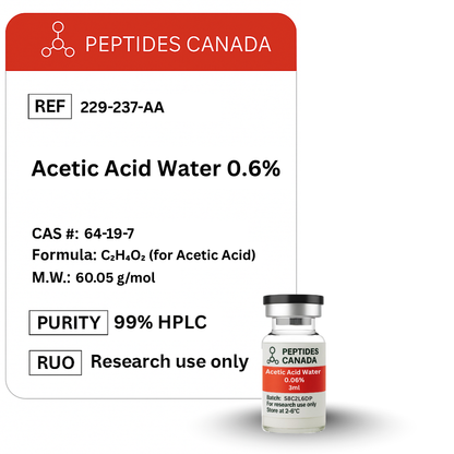 Acetic Acid Water 0.6%