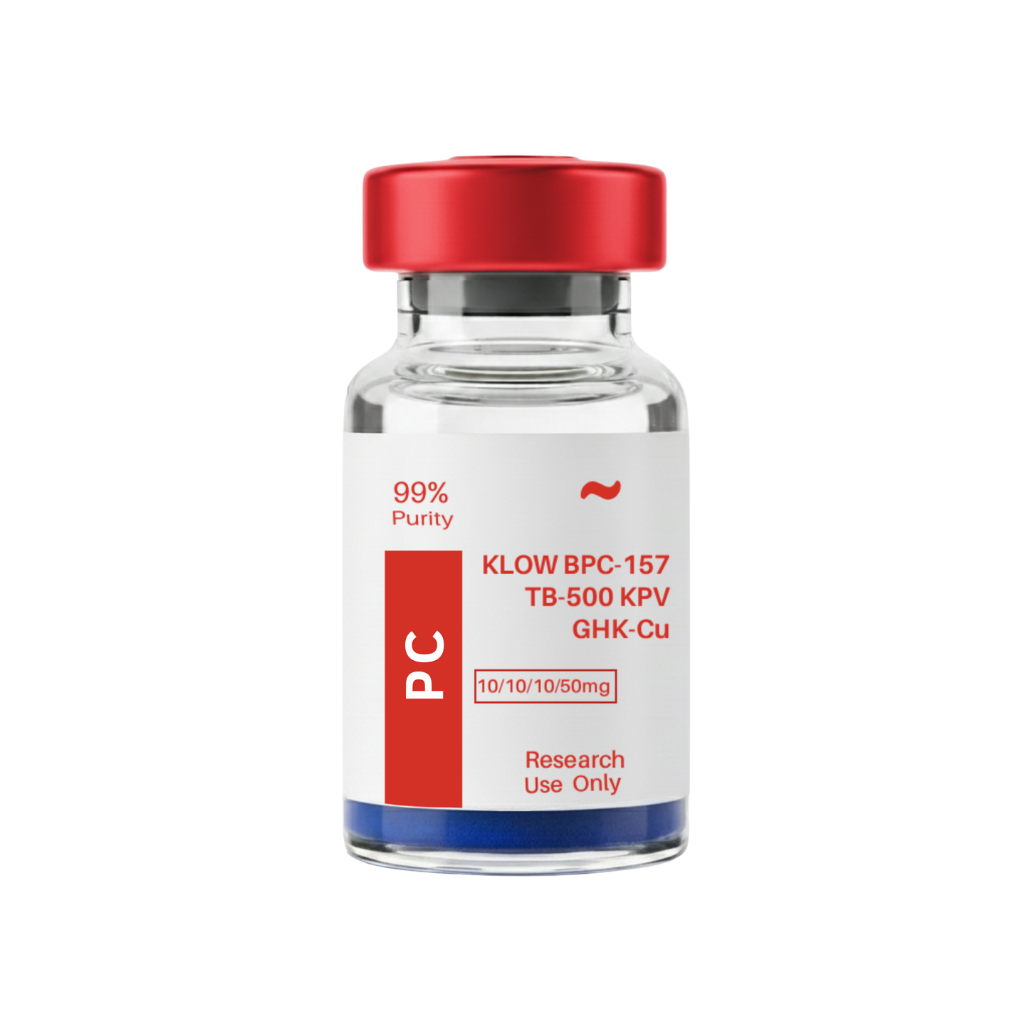 KLOW Blend - GHK-CU + TB-500 + BPC-157 + KPV 10mg